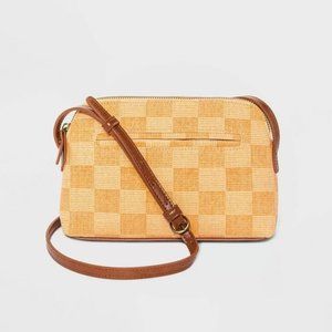 Plaid Addison Crossbody Bag - Universal Thread  Multicolor/Plaid One Size